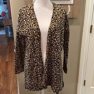 Venus Animal Print Cardigan